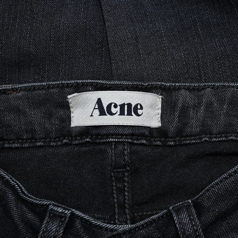 ACNE Skinny Jeans Black Womens‎ 25/32Wash Denim Jeans